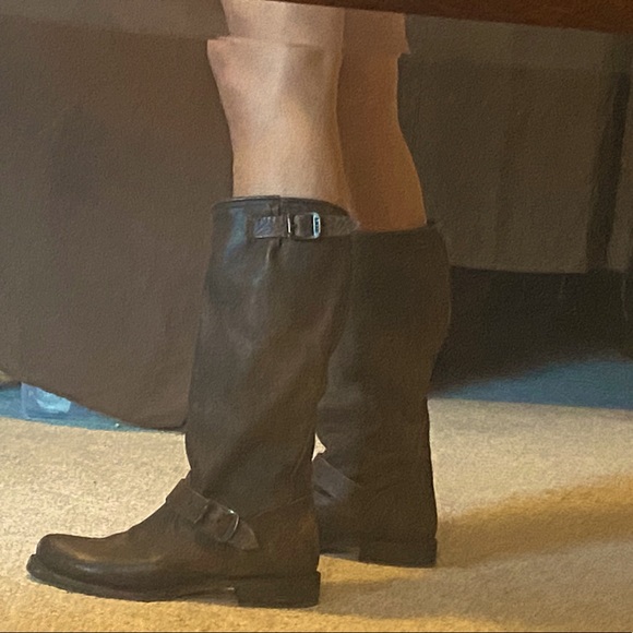 Frye Shoes - Frye leather knee high boots
